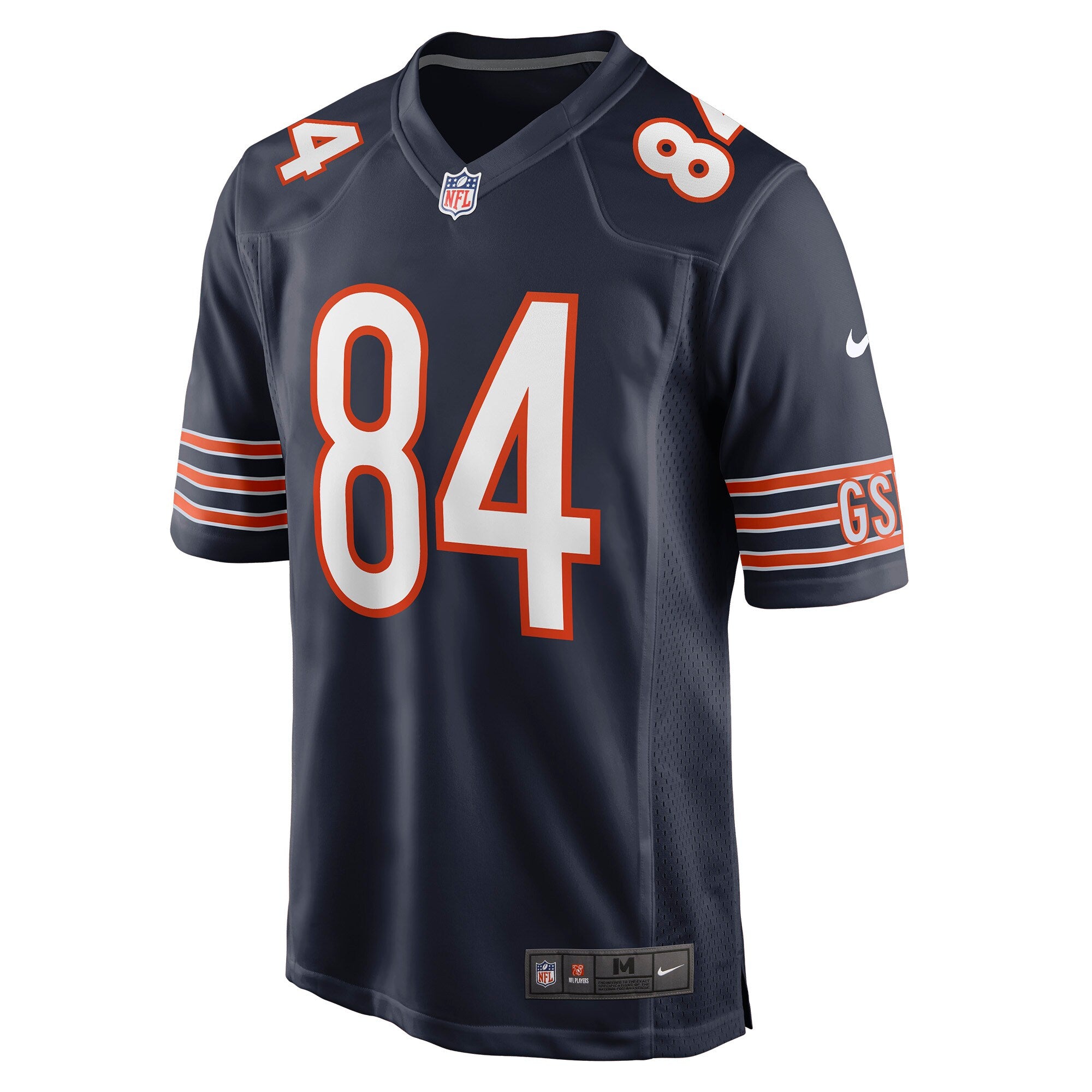 Marquise Goodwin Chicago Bears Game Jersey - Navy