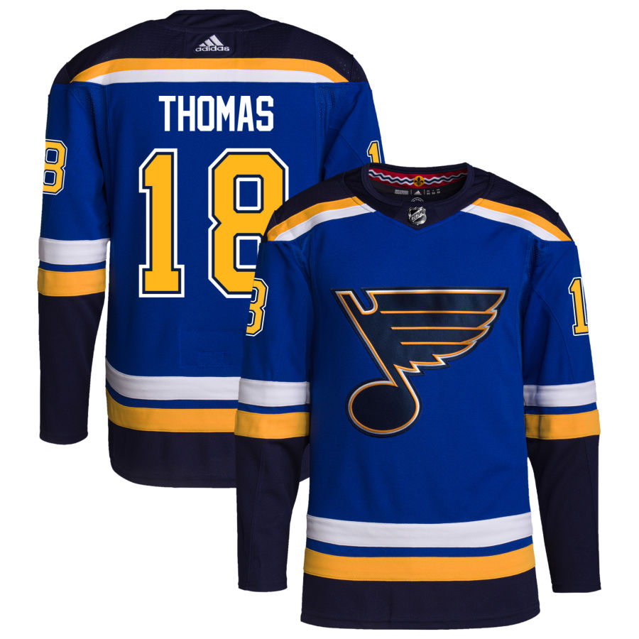 Robert Thomas St. Louis Blues Home Authentic Pro Jersey - Royal
