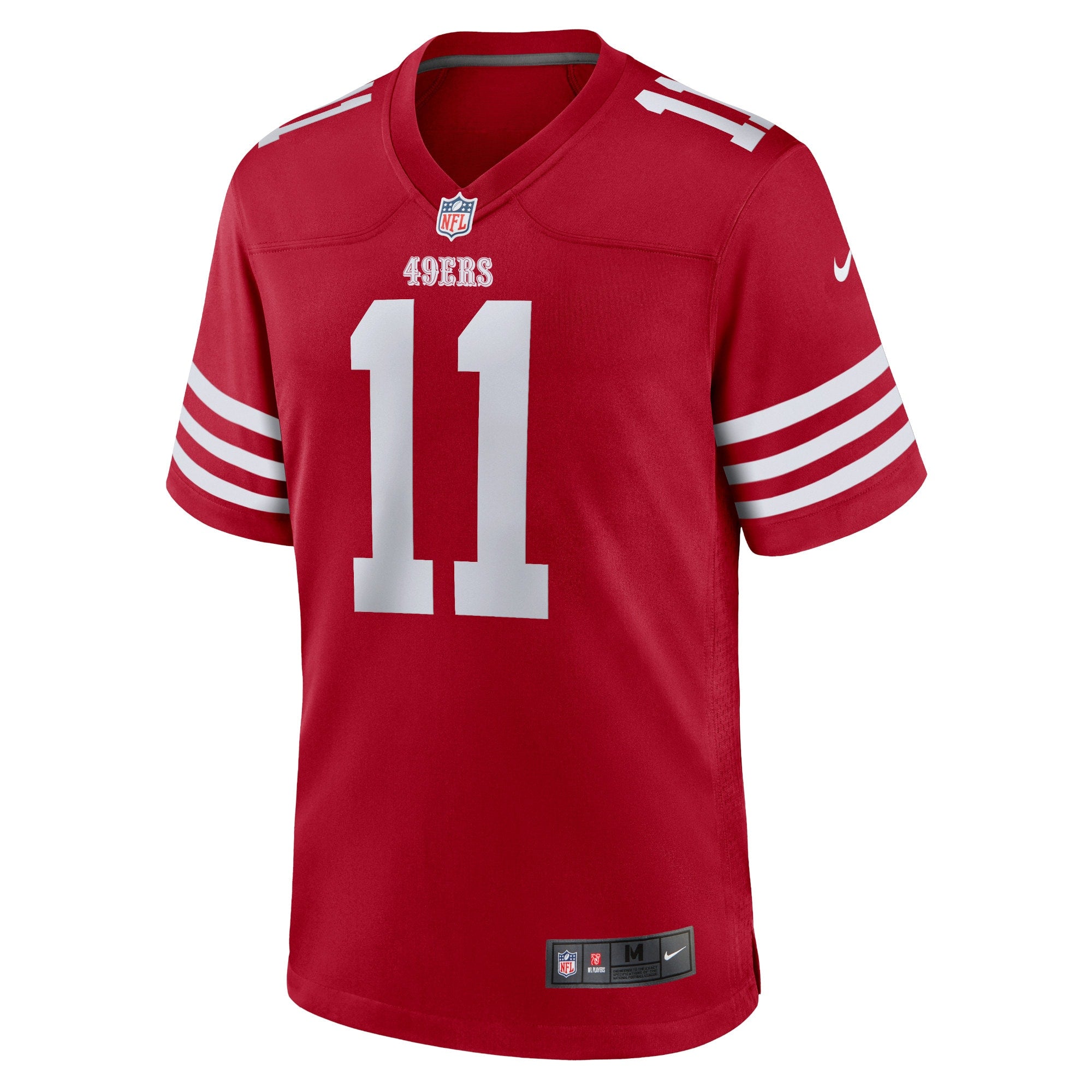 Brandon Aiyuk San Francisco 49ers Team Player Game Jersey - Scarlet