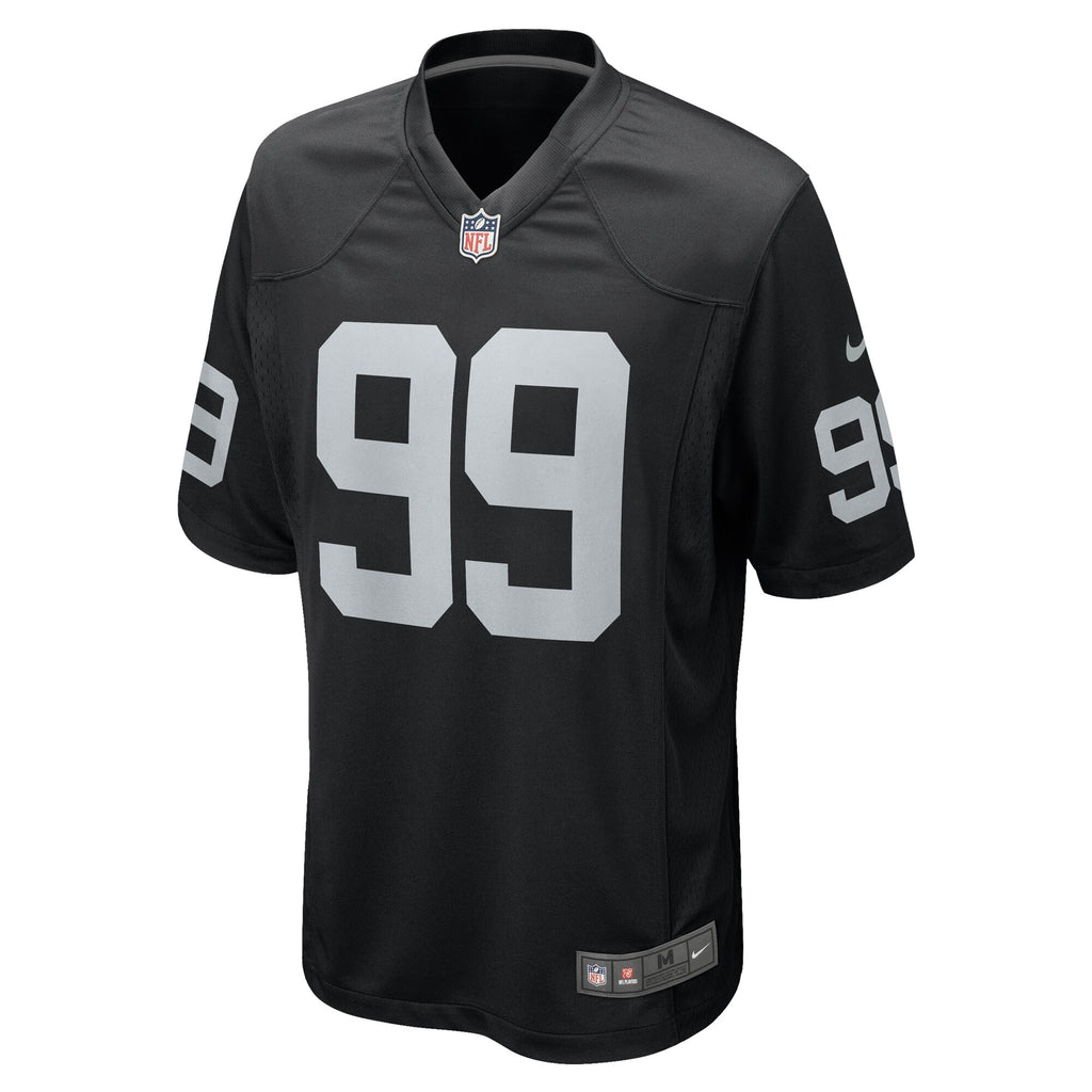 Nesta Jade Silvera Las Vegas Raiders Team Game Jersey - ?Black