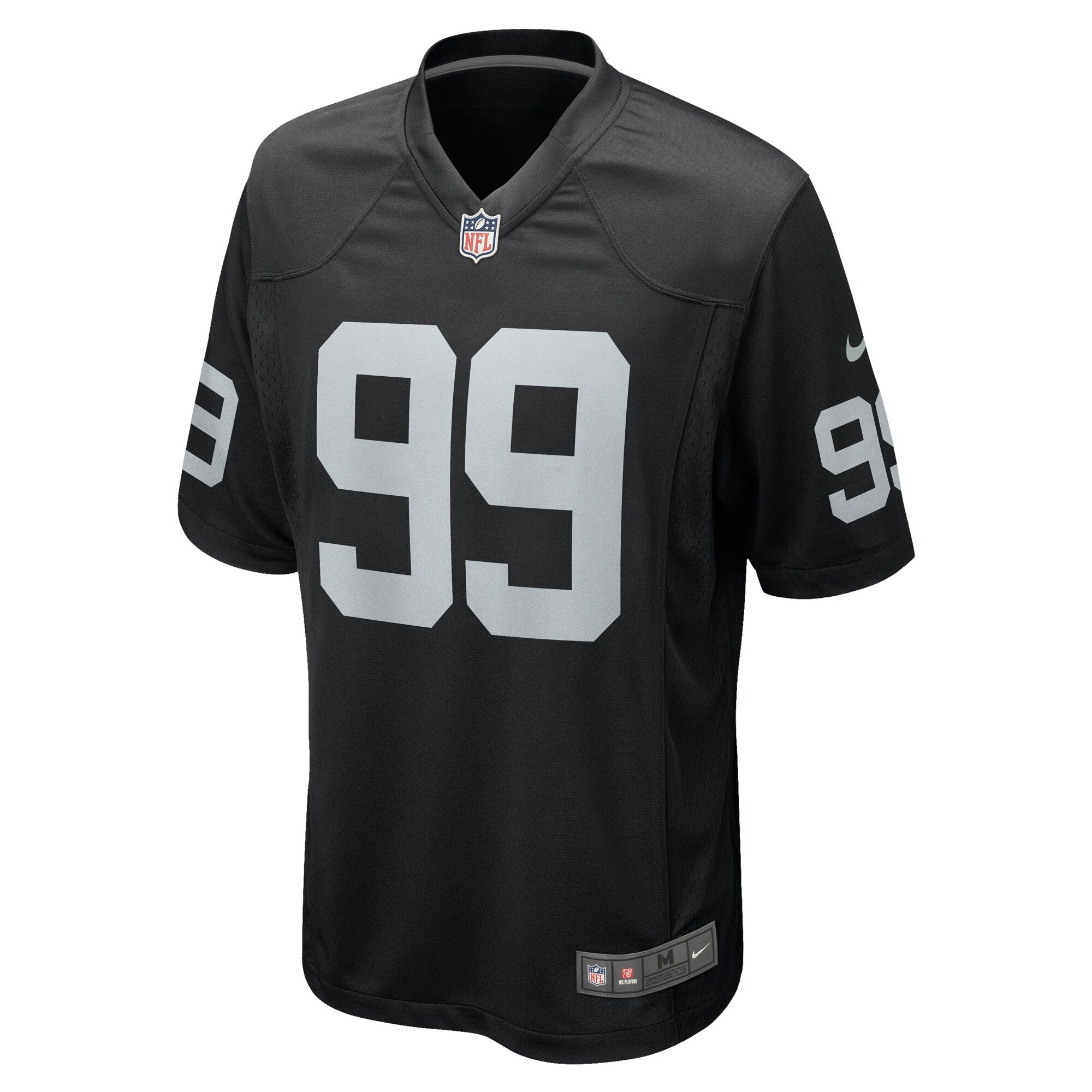 Nesta Jade Silvera Las Vegas Raiders Team Game Jersey - ?Black