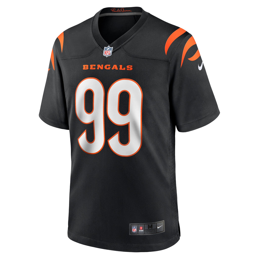Myles Murphy Cincinnati Bengals 2023 NFL Draft First Round Pick Game Jersey - Black