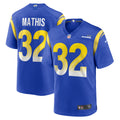 Ochaun Mathis Los Angeles Rams Home Game Jersey - Royal
