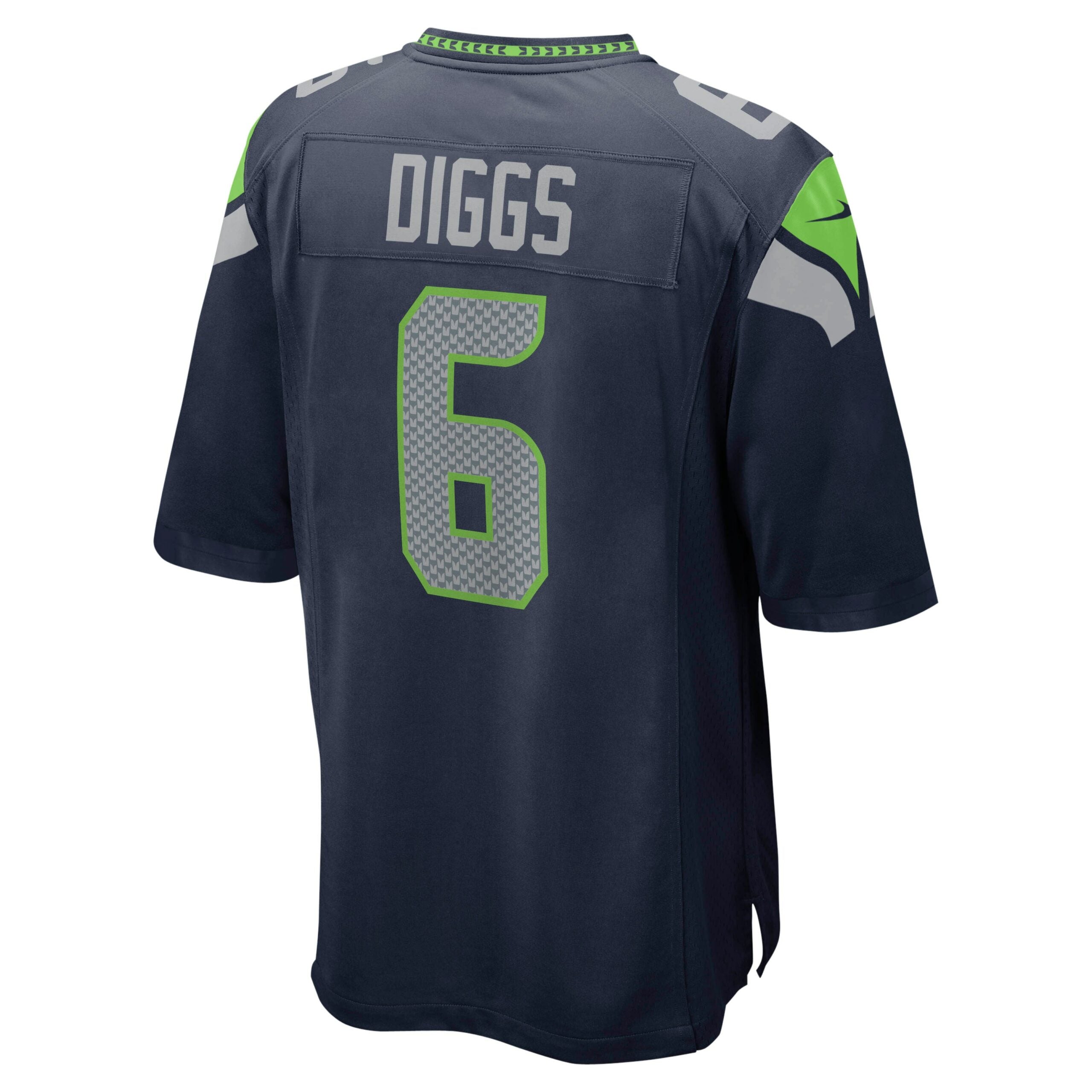 Quandre Diggs Seattle Seahawks Game Jersey - College Navy