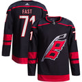 Jesper Fast Carolina Hurricanes Alternate Primegreen Authentic Pro Jersey - Black