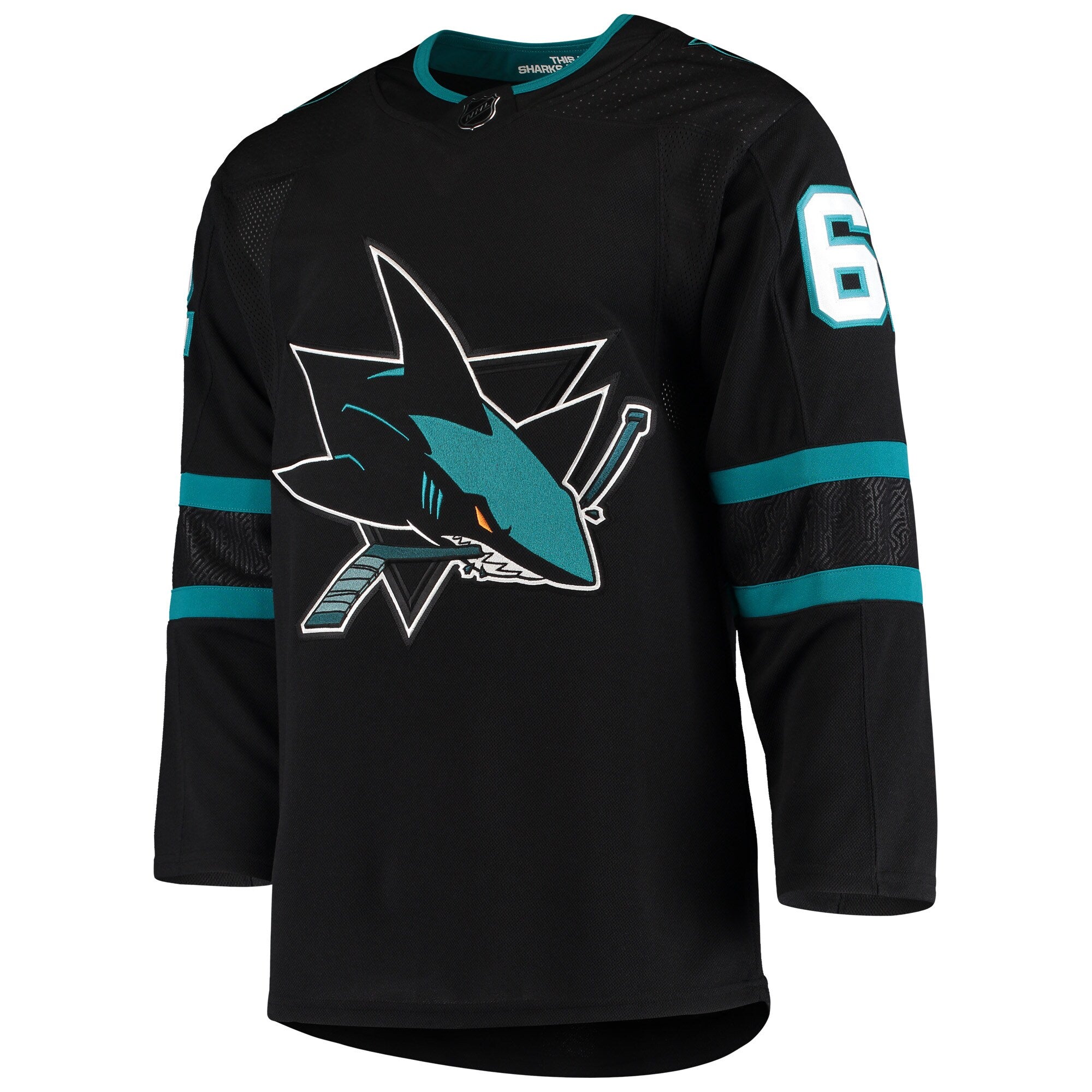 Kevin Labanc San Jose Sharks Alternate Authentic Jersey - Black