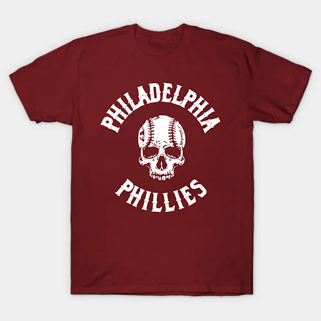 Phillies Skull T-Shirt