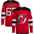 Chris Tierney New Jersey Devils Home Primegreen Authentic Pro Jersey - Red