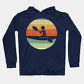 Cool Kayaking Sunset Hoodie