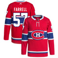 Sean Farrell Montreal Canadiens Home Primegreen Authentic Pro Jersey - Red