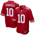 Jimmy Garoppolo San Francisco 49ers Game Jersey - Scarlet