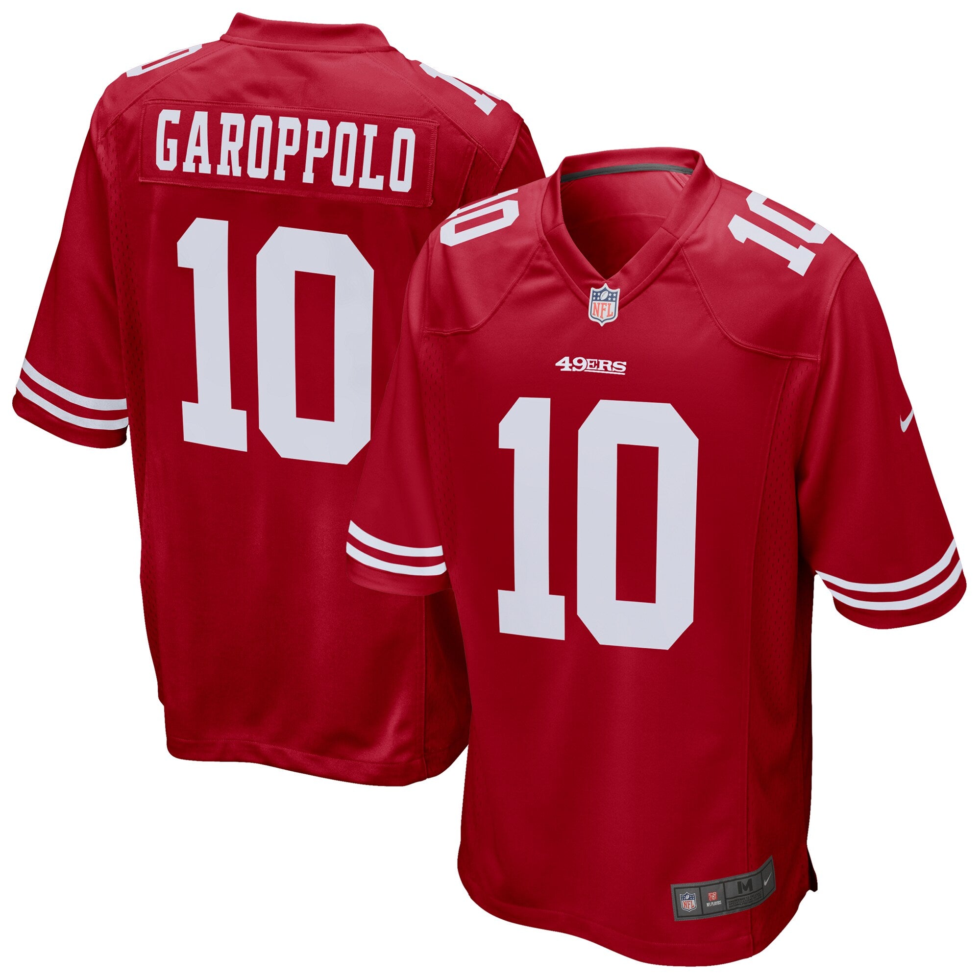 Jimmy Garoppolo San Francisco 49ers Game Jersey - Scarlet
