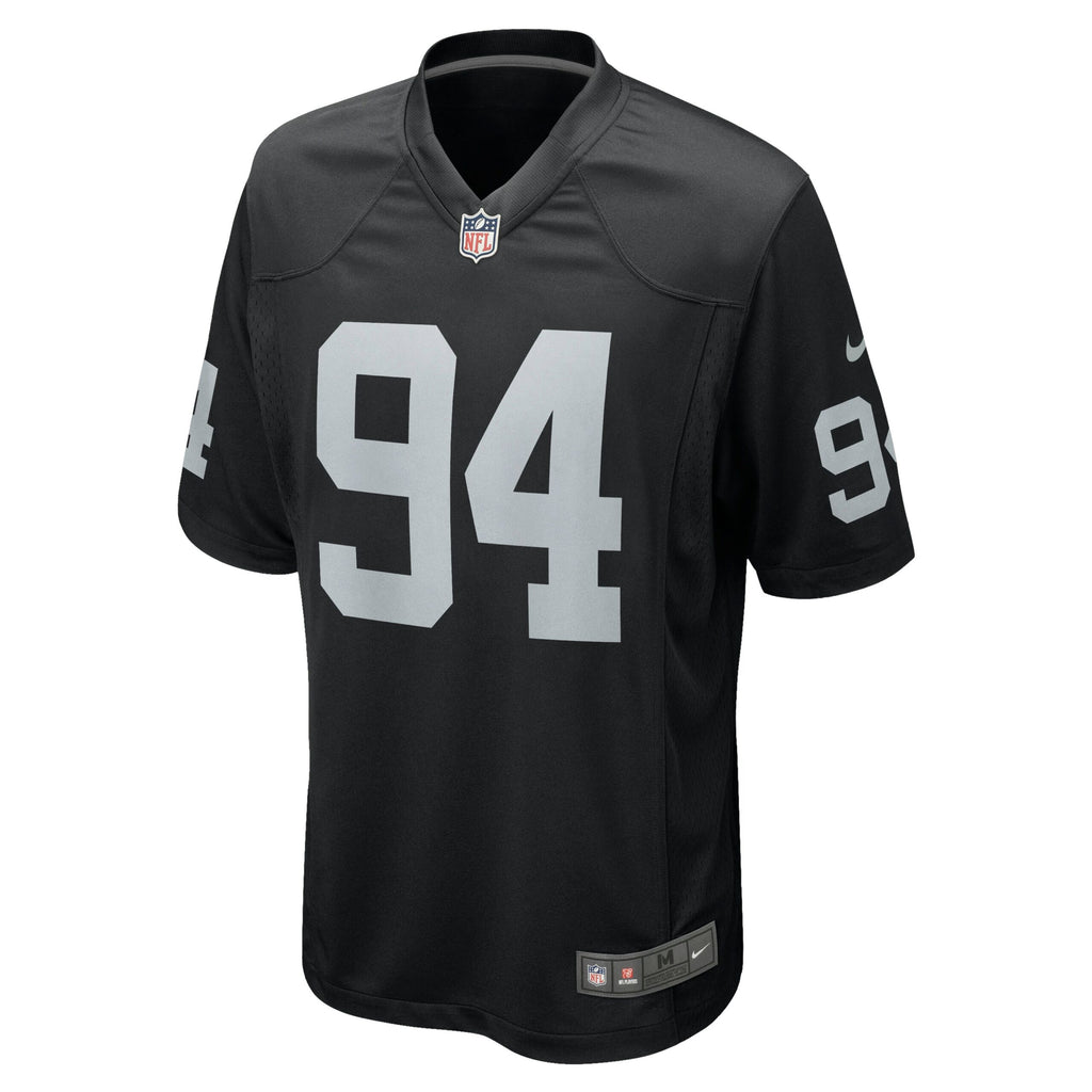 Carl Nassib Las Vegas Raiders Game Jersey - Black