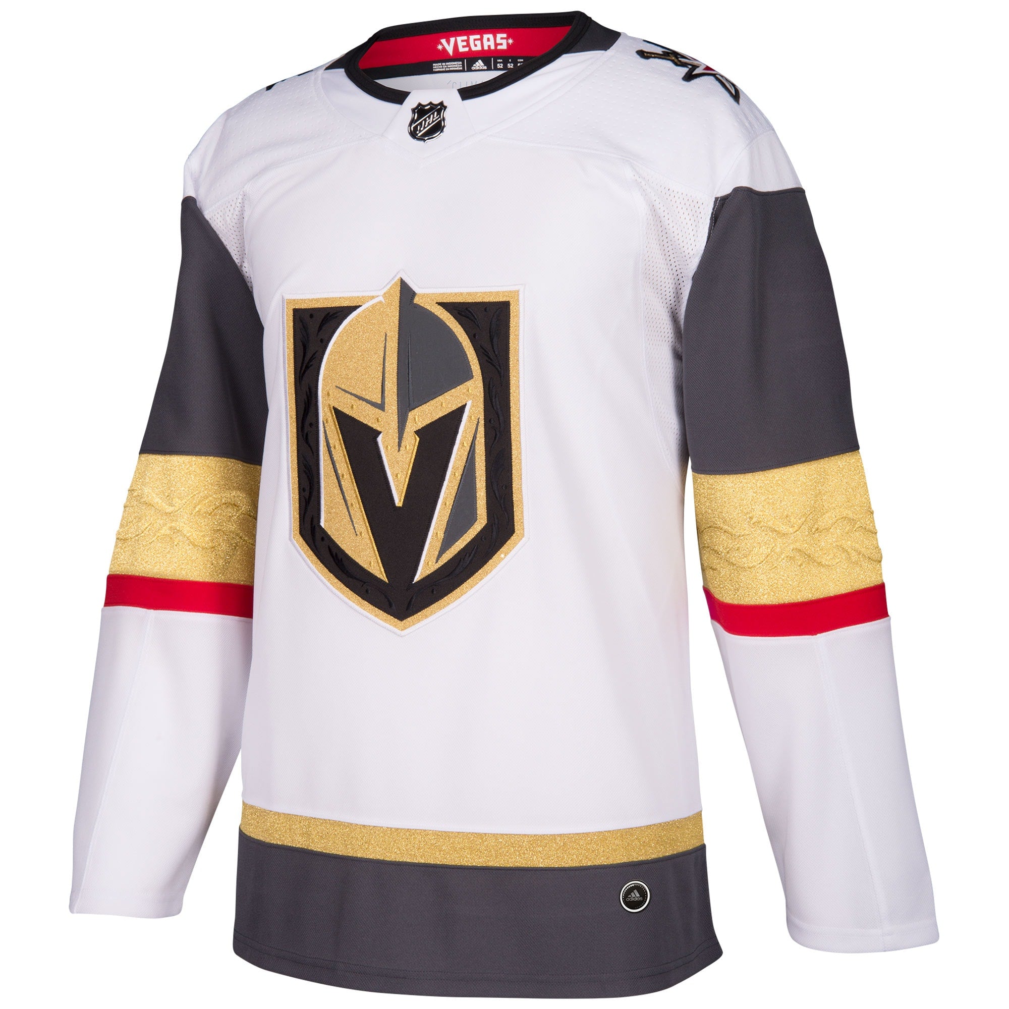 Vegas Golden Knights Away Authentic Blank Jersey - White