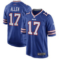 Josh Allen Buffalo Bills Team Game Player Jersey - Royal