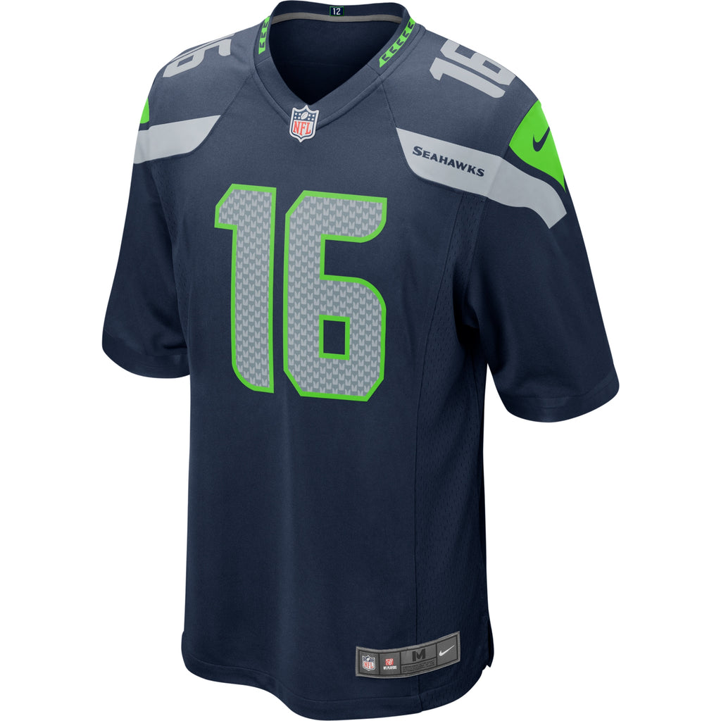 Tyler Lockett Seattle Seahawks Game Jersey - College Navy