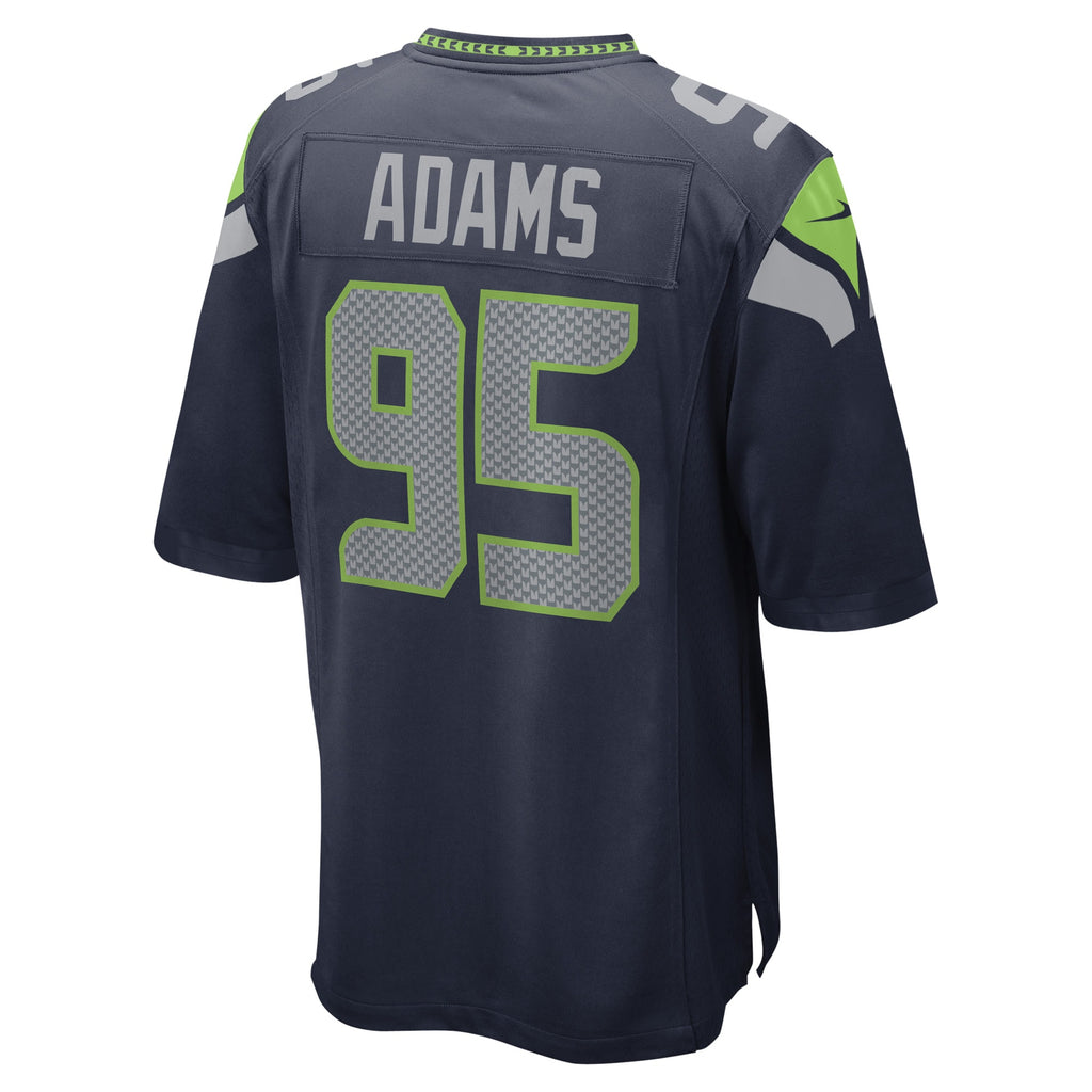 Myles Adams Seattle Seahawks Game Player Jersey - College Navy