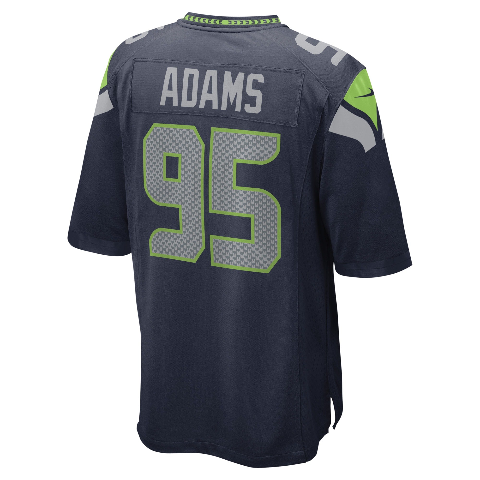 Myles Adams Seattle Seahawks Game Player Jersey - College Navy