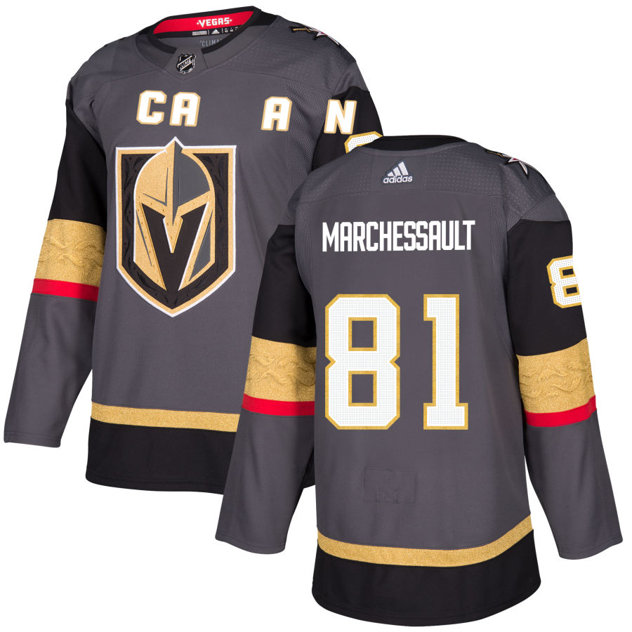 Jonathan Marchessault Vegas Golden Knights Alternate Authentic Jersey - Gray
