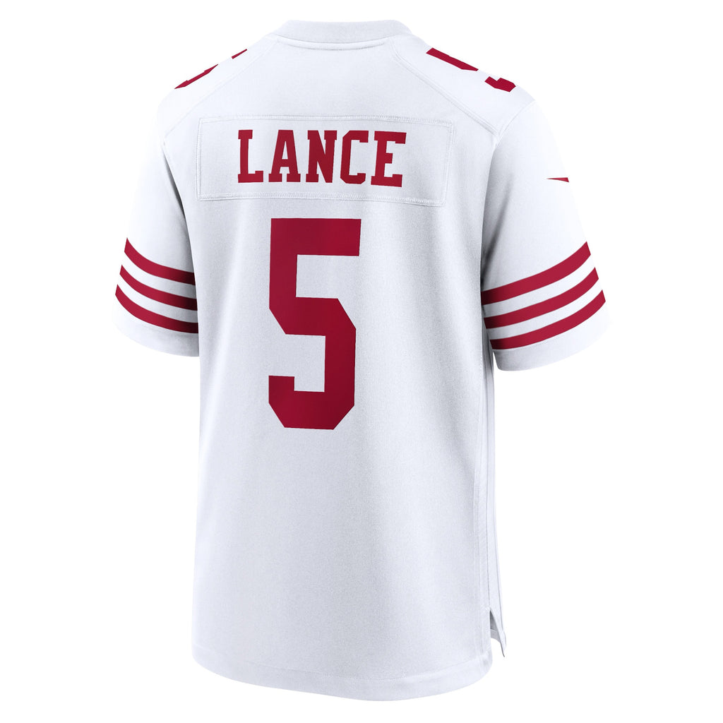 Trey Lance San Francisco 49ers Player Game Jersey - White