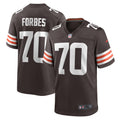Drew Forbes Cleveland Browns Team Game Jersey - ?Brown