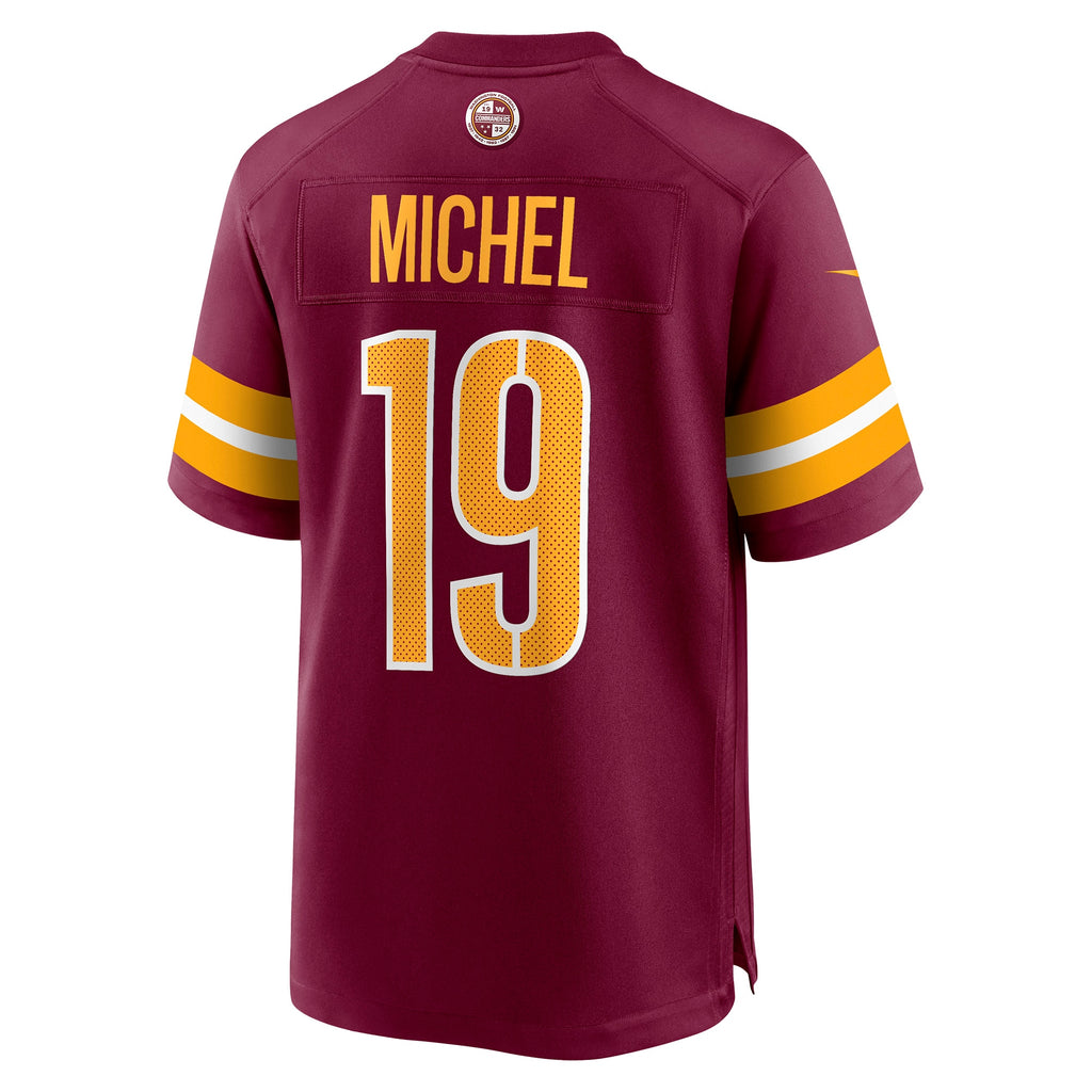 Marken Michel Washington Commanders Game Jersey - Burgundy