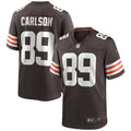 Stephen Carlson Cleveland Browns Game Jersey - Brown