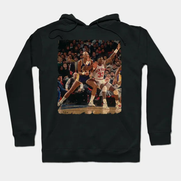 Kareem Abdul Jabbar Vs Patrick Ewing Hoodie