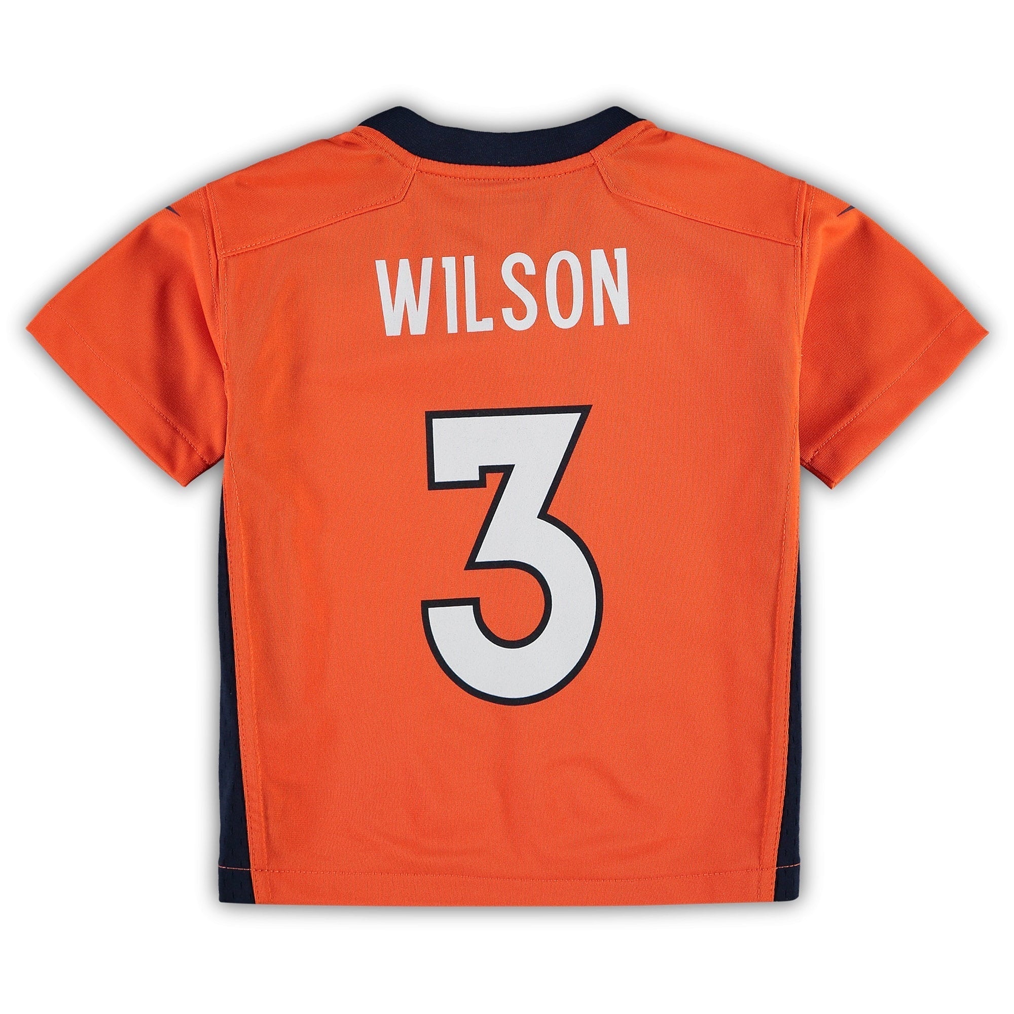Preschool ?Russell Wilson ?Orange Denver Broncos Game Jersey