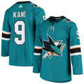 Evander Kane San Jose Sharks Home Authentic Player Jersey - Teal
