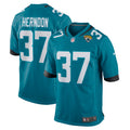 Tre Herndon Jacksonville Jaguars Game Jersey - Teal