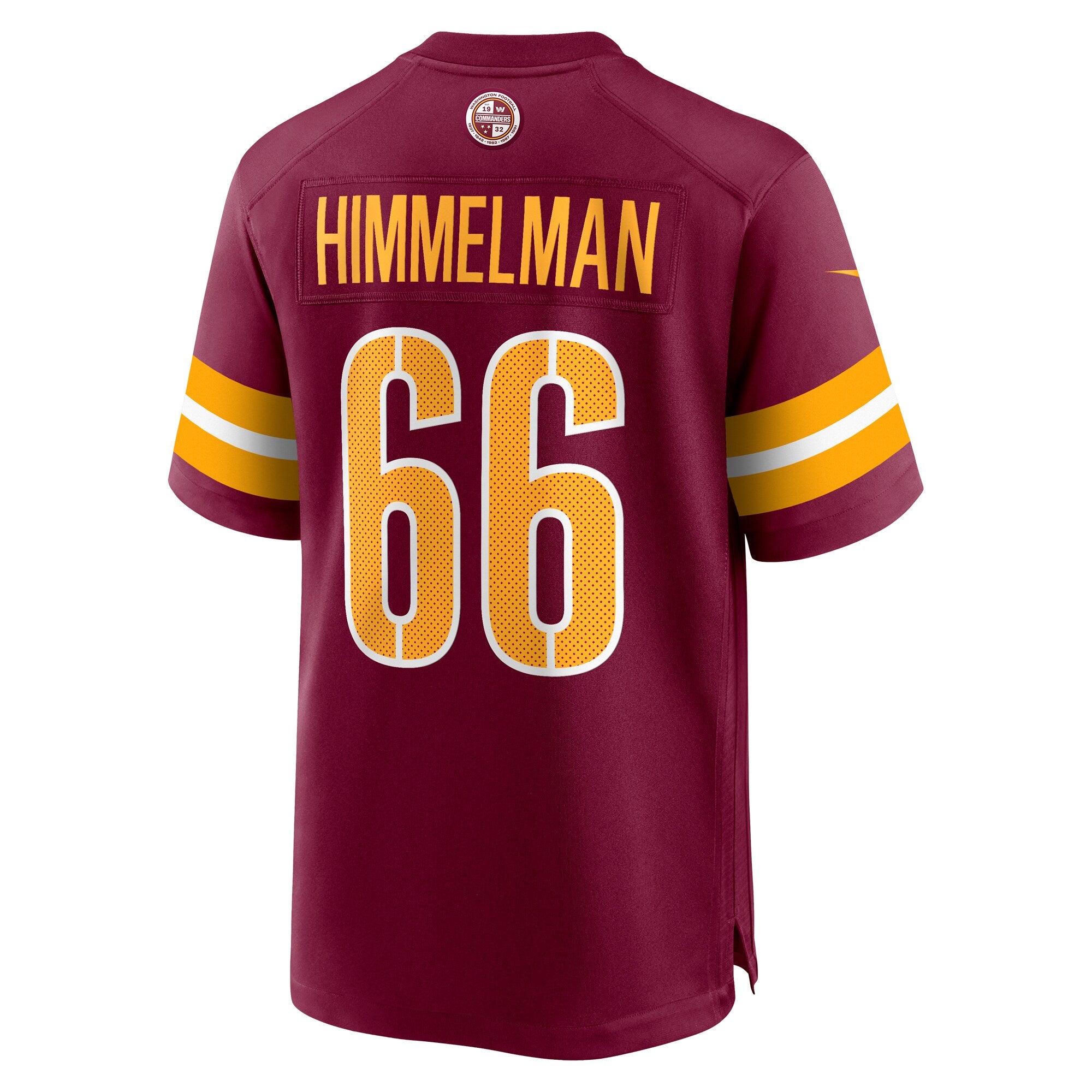 Drew Himmelman Washington Commanders Game Player Jersey - Burgundy