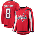 Alexander Ovechkin Washington Capitals Home Captain Patch Primegreen Authentic Pro Player Jersey - Red
