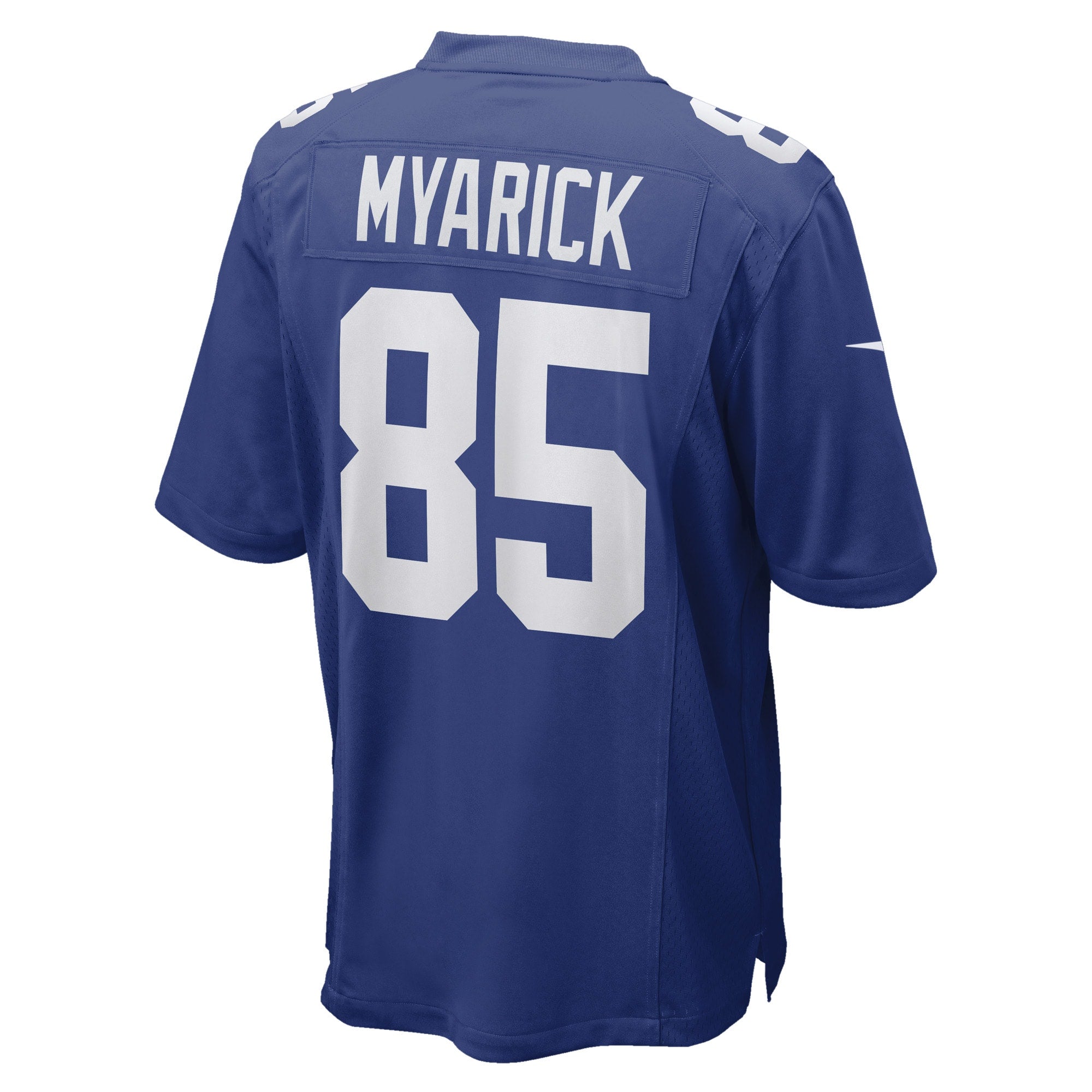 Chris Myarick New York Giants Game Player Jersey - Royal