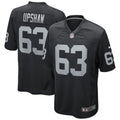 Gene Upshaw Las Vegas Raiders Game Retired Player Jersey - Black