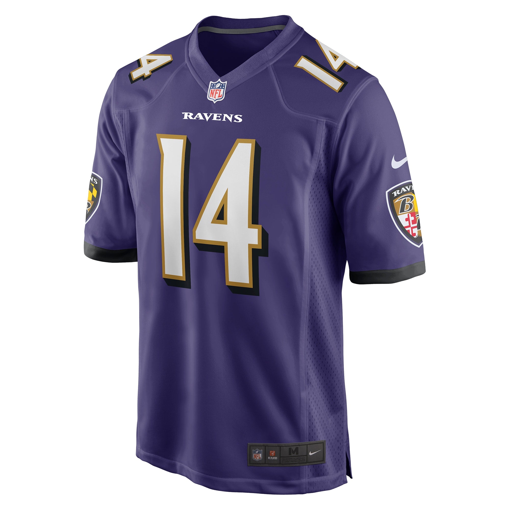 Kyle Hamilton Baltimore Ravens Player Game Jersey - Purple