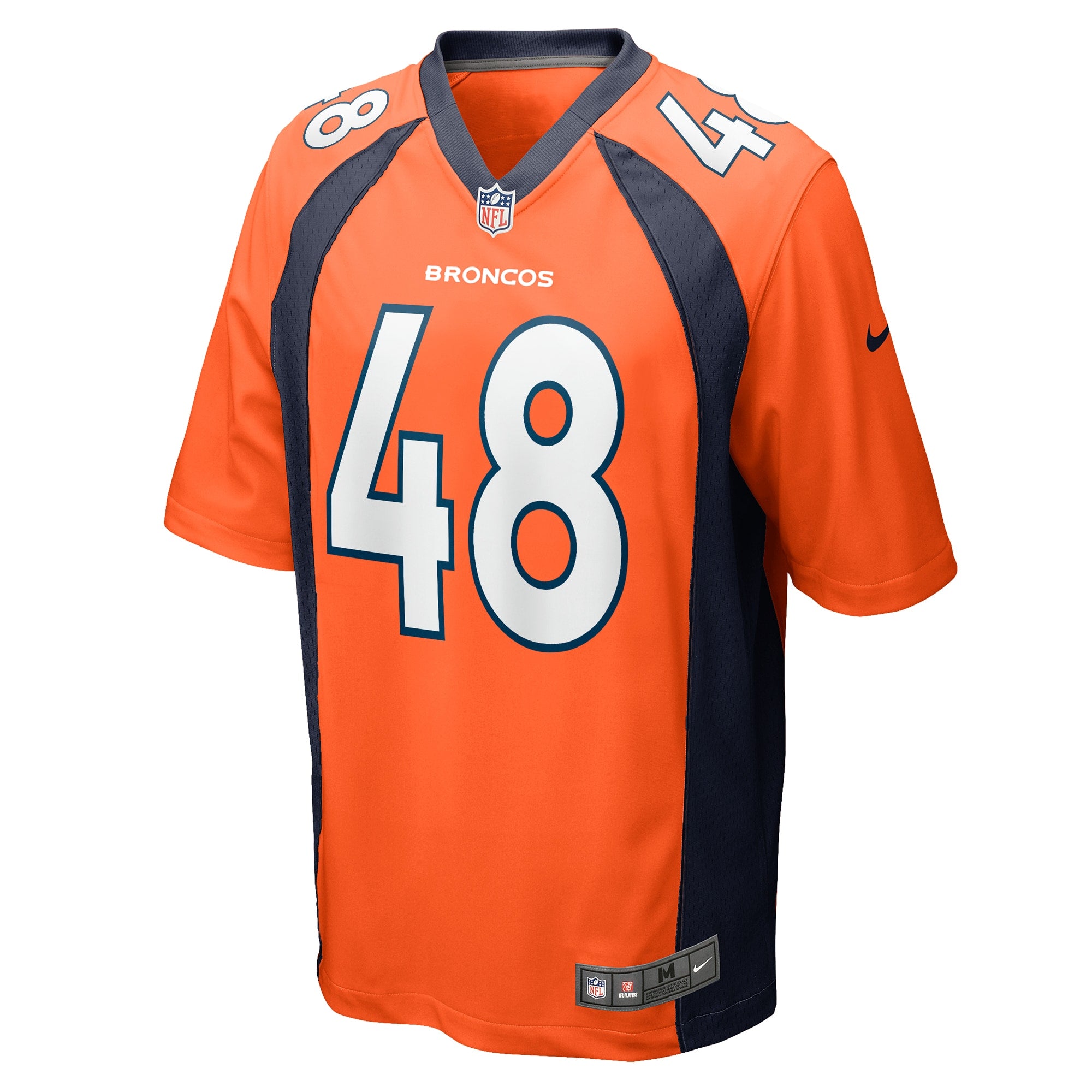Mitchell Fraboni Denver Broncos Team Game Jersey - ?Orange