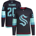 Eeli Tolvanen Seattle Kraken Home Authentic Primegreen Jersey - Navy