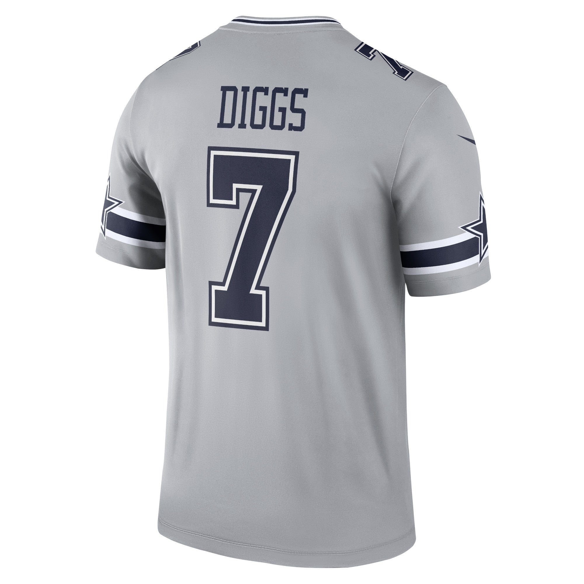 Trevon Diggs Dallas Cowboys Inverted Legend Jersey - Gray