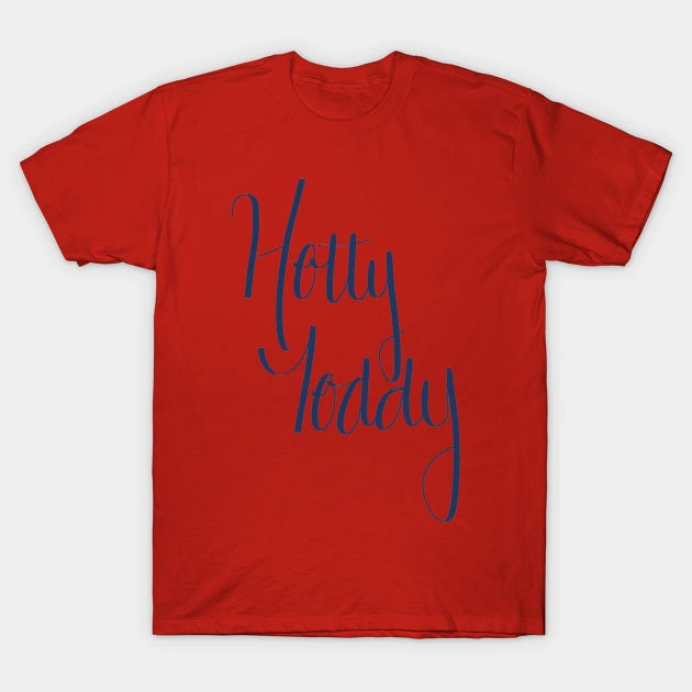 Hotty Toddy In Navy Blue T-Shirt