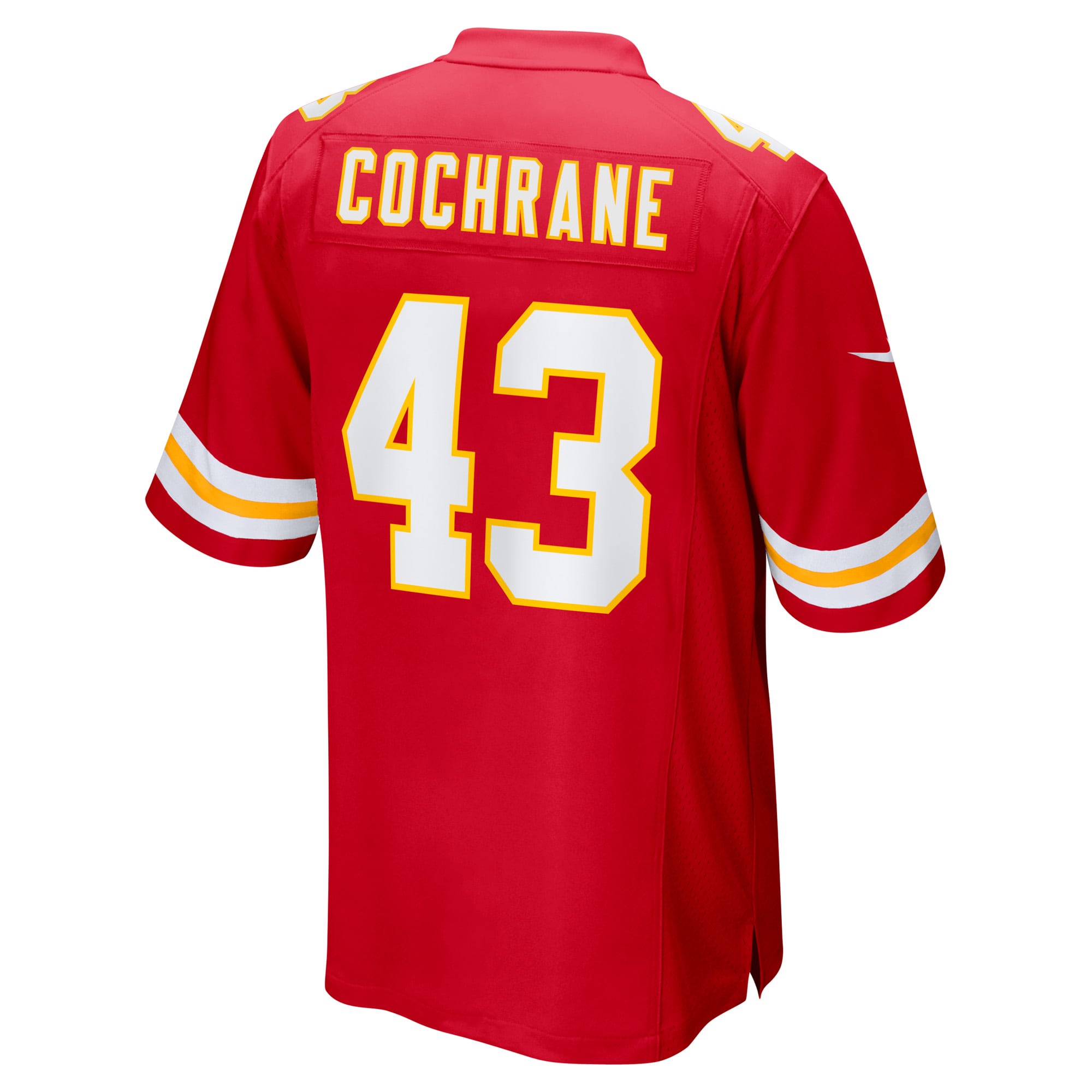 Jack Cochrane Kansas City Chiefs Game Player Jersey - Red