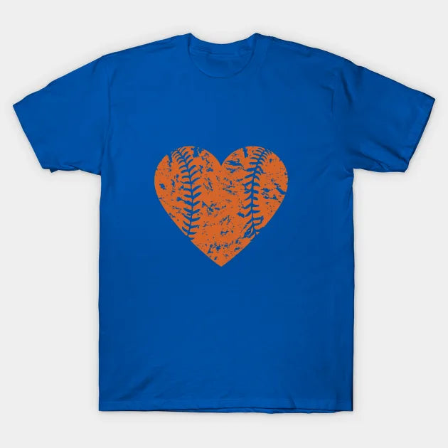 I Love Baseball (Orange) T-Shirt