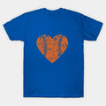 I Love Baseball (Orange) T-Shirt