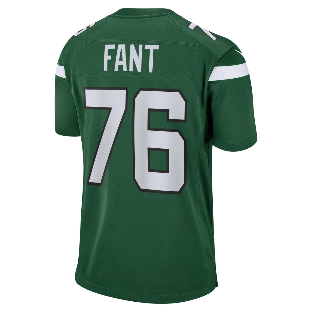 George Fant New York Jets Game Jersey - Gotham Green