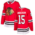 Joey Anderson Chicago Blackhawks Authentic Jersey - Red