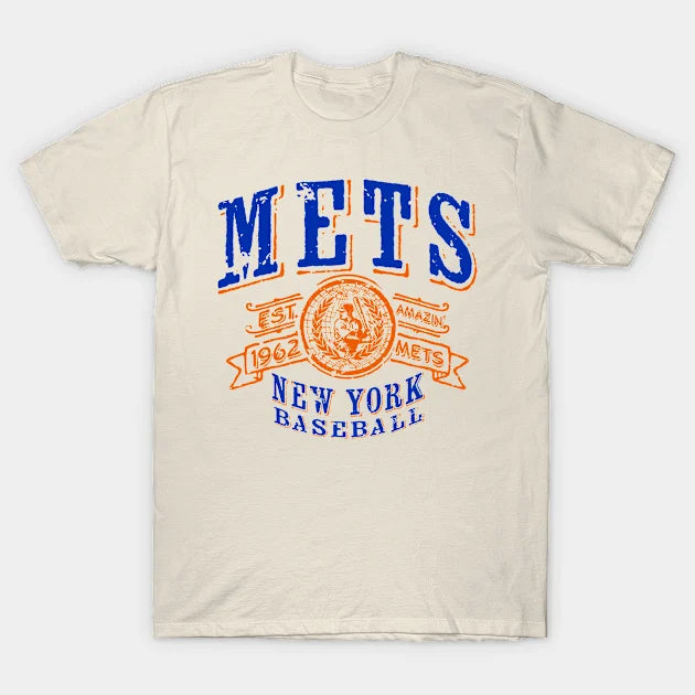 Mets Vintage Baseball T-Shirt