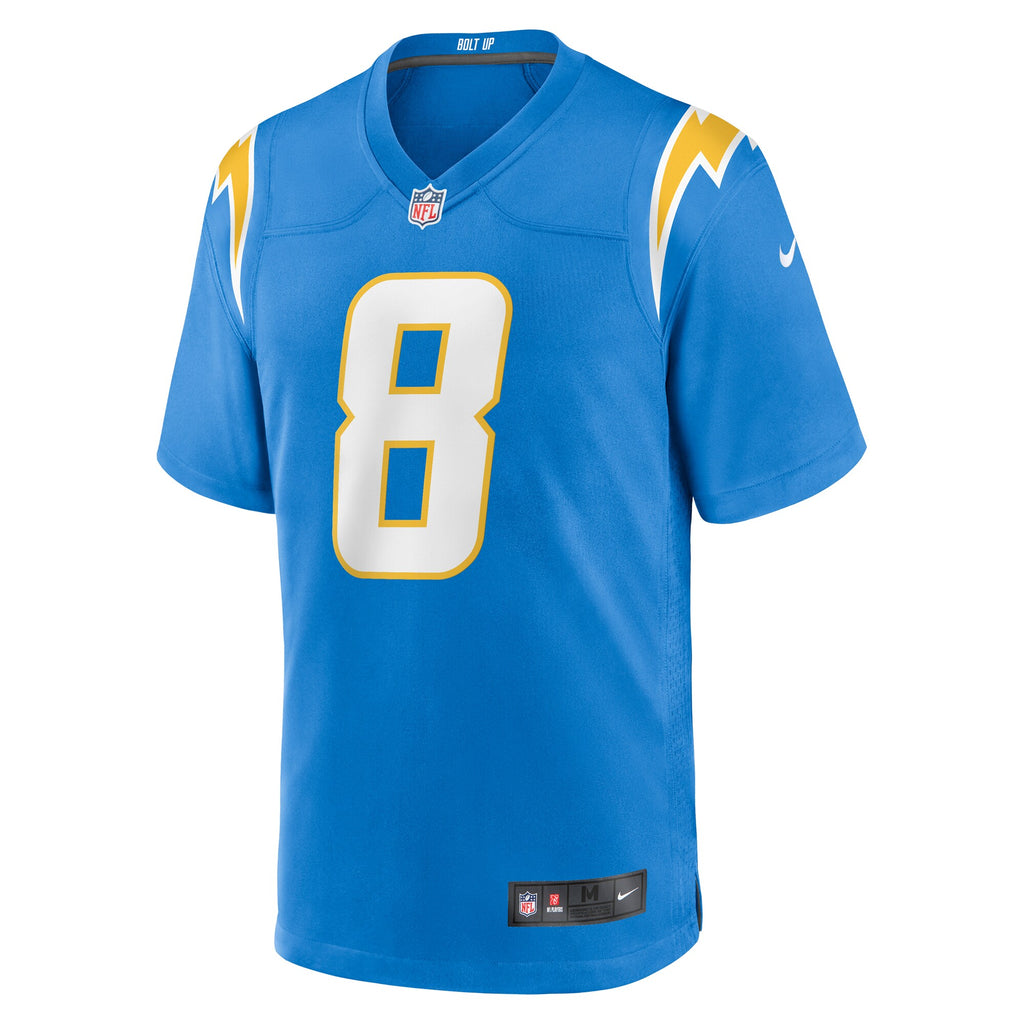 Brett Maher Los Angeles Chargers Team Game Jersey - ?Powder Blue