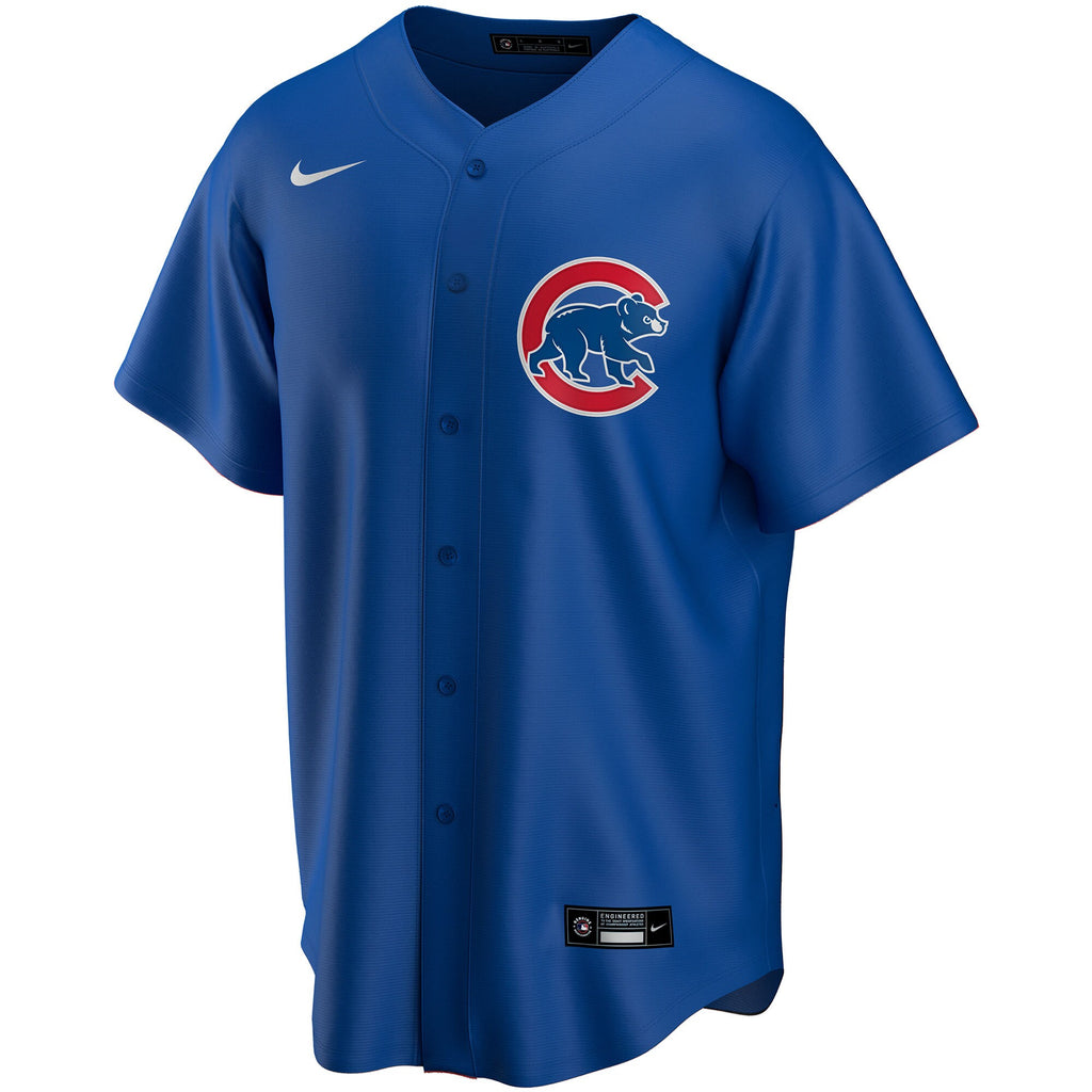 Chicago Cubs Alternate Replica Custom Jersey - Royal