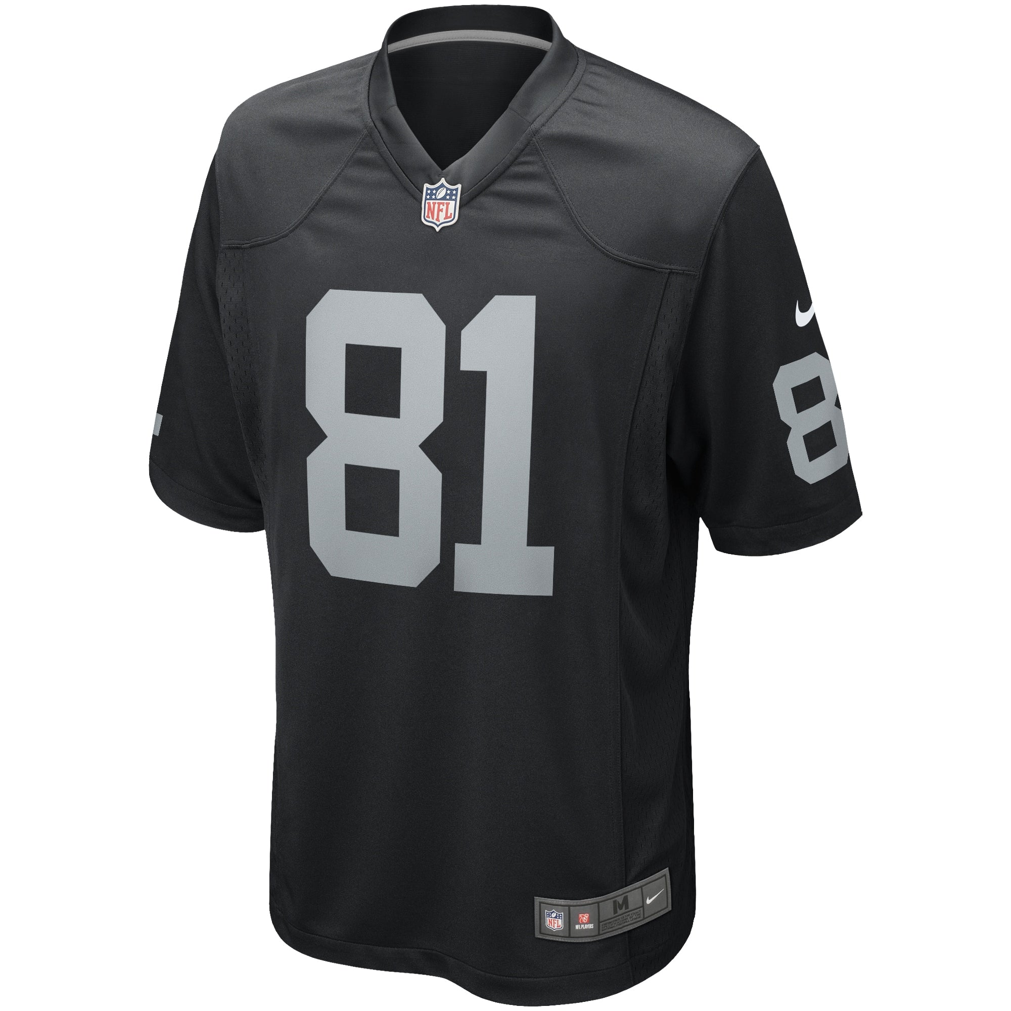 Tim Brown Las Vegas Raiders Game Retired Player Jersey - Black