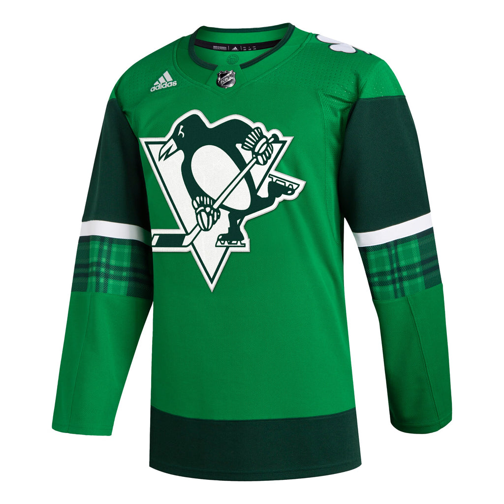 Pittsburgh Penguins 2023 St. Patrick's Day Primegreen Authentic Jersey - Kelly Green